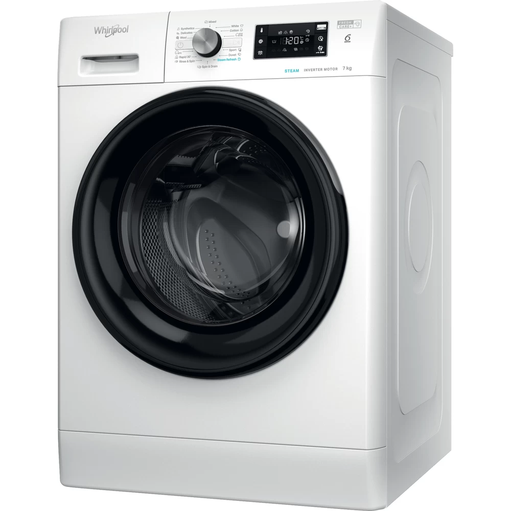 Voľne stojaca spredu plnená práčka Whirlpool 7,0 kg - FFB 7259 BV EE